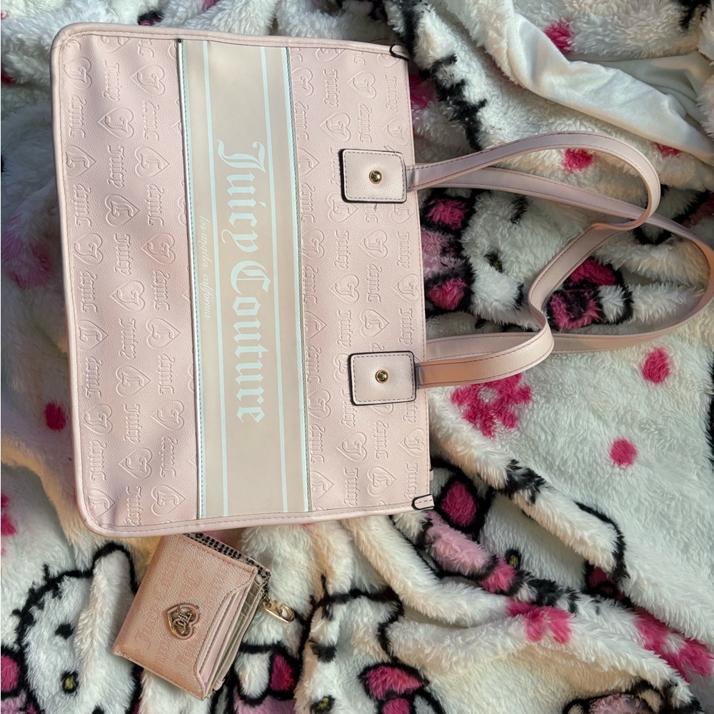 Juicy Couture Pink Classic Tote Bag